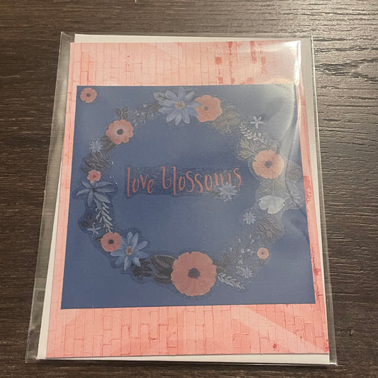 Handmade Card - Love Blossoms