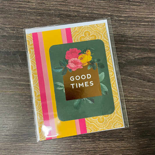 Handmade Card - Good Times
