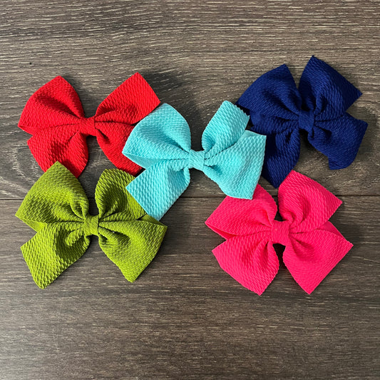 5" Fabric Bow is