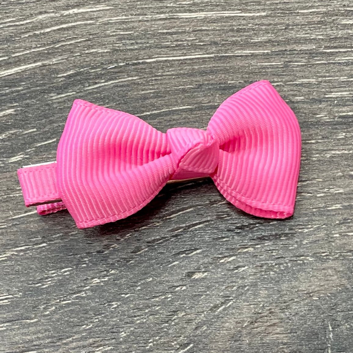Mini Bow - Tuxedo Knot - Hot Pink