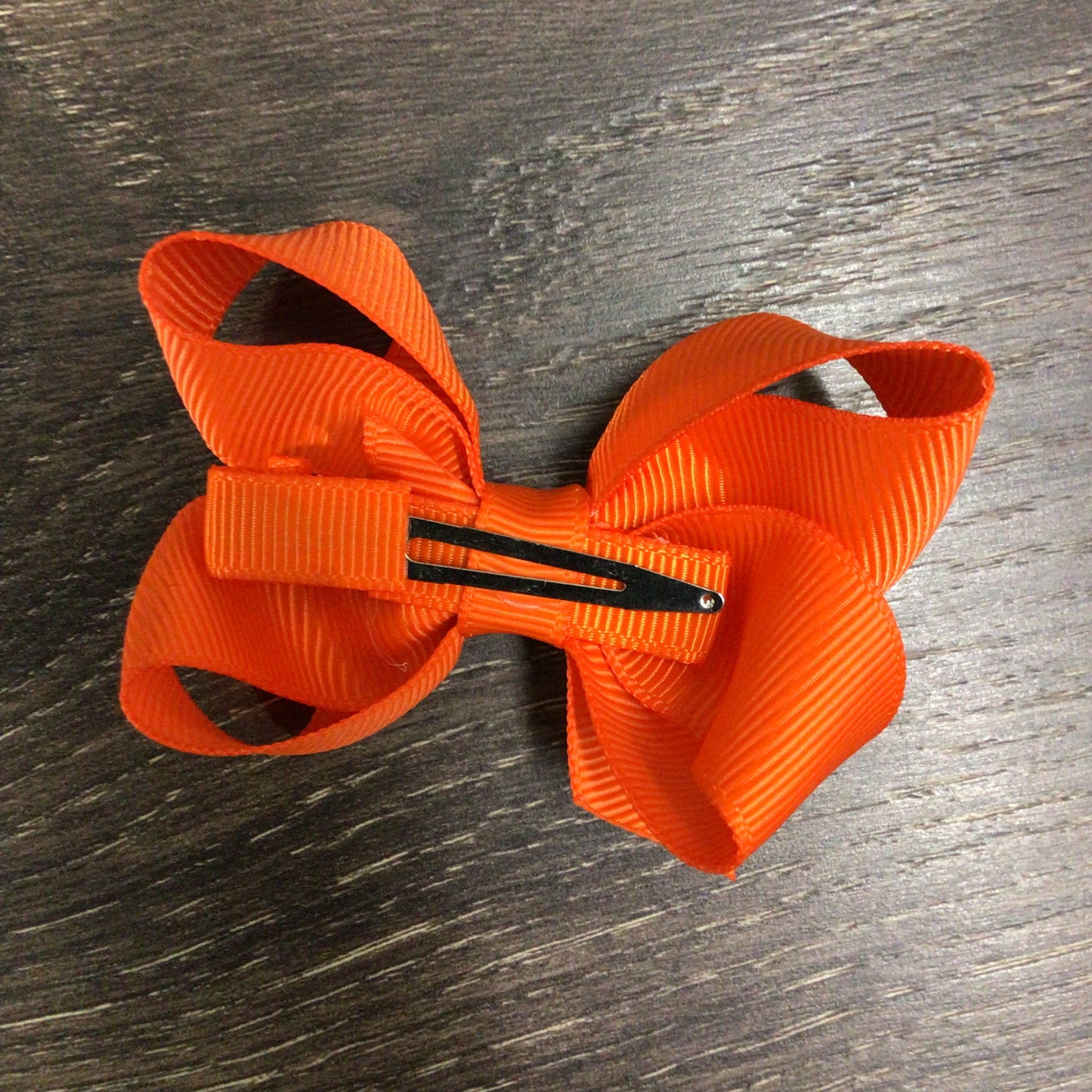 3" Solid Boutique Bow - Torrid Orange